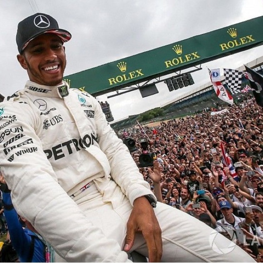 LEWIS HAMILTON 2017 Silverstone Tshirt